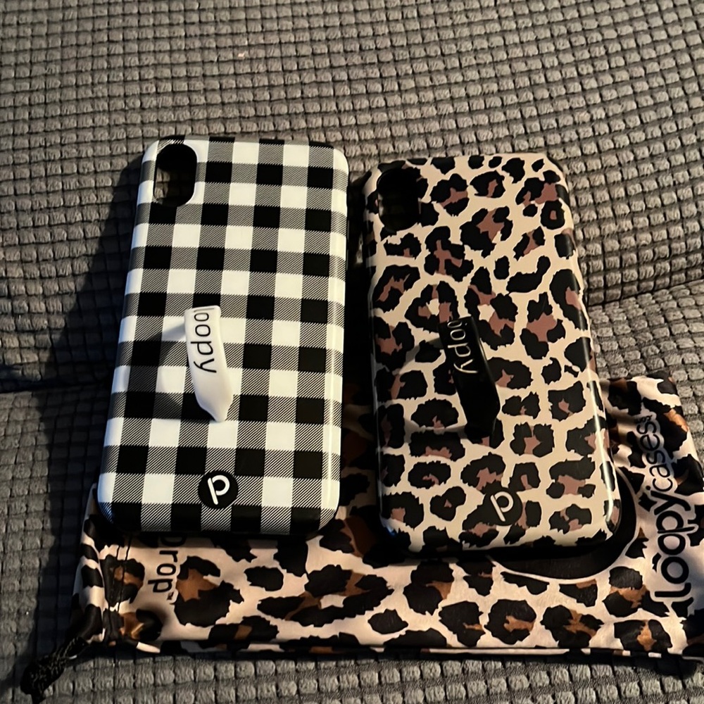 Loopy XR cases. One bag for spotted case
